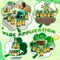 5 Pcs St Patricks Day Table Decorations Wooden Irish Signs St. Patrick's Table Centerpiece Gnomes